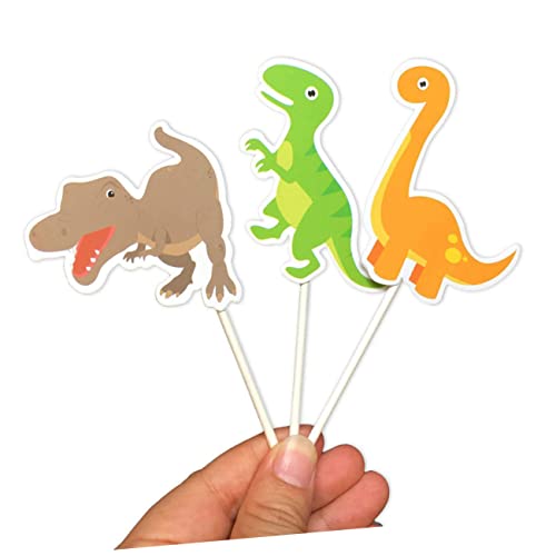 ERINGOGO 105 Peças Decorações De Cupcake De Aniversário Picaretas De Comida Para Festa Toppers De Cu