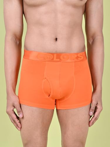 Image of Rupa Colors Pep Collection Trunk for Men, Cotton Blend, Anti Ride-Up, Snug Fit, Pack of 1