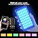 NA225 RGB Video Light App Control, 2500K-9900K, Build-in 4000mAh Rechargeable Battery Portable Phone Camera Photo Lights for Studio Photography Vlogging Streaming Live Beauty and Filming