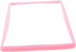 Garneck Protector De Pantalla De Navegación Cubierta Del Borde De La Pantalla De Navegación Funda Protectora Para Pantalla De Navegación Marcos De Navegación Rosa Gel De Sílice