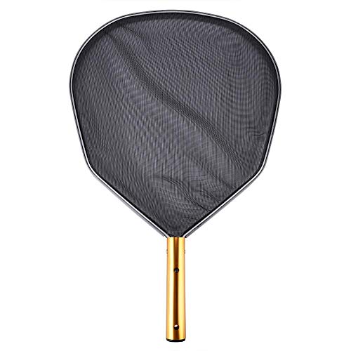 Leaf Net Rake Heavy Duty Swimming Pool Leaf Rake with Mesh Cloth Plastic and Aluminum for Skimmer Clean