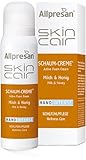 Allpresan SkinCair Milch Honig HAND Intense Schaum Creme Wohlfühlpflege mit mit sanften Natur-Wirkstoffen für die Hände, 100 ml