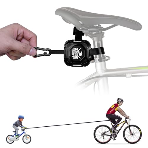 TOPCHANCES Fahrrad Abschleppseil Kinder, 2.5M Fahrrad Traktionsseil, Eltern Kind Zugseil Abschleppseil Traktionsseil, Tragfähigkeit 100 KG für Kinder MTB Bike