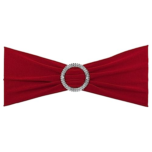 PATIKIL 13" x 5" Stretch Chair Sashes Bows
