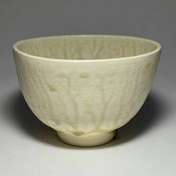 Amazon.co.jp: 九谷光仙窯 三代『利岡光仙』造 高麗釉茶碗 自銘『祐木