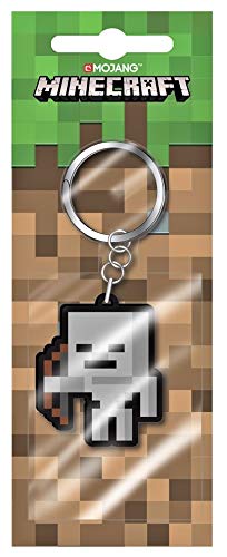 Amazon.co.jp: マインクラフト スケルトン ラバー キーホルダー