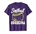 Softball Grandma Women Family Matching Players Mothers Day T-Shirt