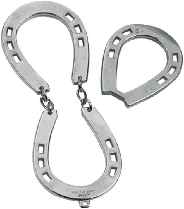 Hanayama Cast Horse Puzzle - Level 2 of 6 - Fairly Hard - Includes Crux Sticker, Silver - Image 3
