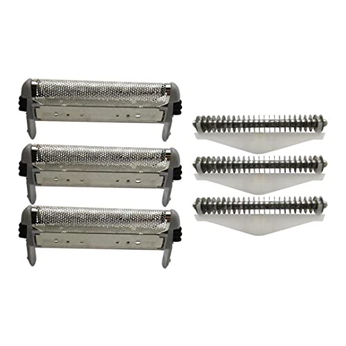 Foil and Cutter Set Compatible with Remington MicroScreen 3 TCT MS3-2000, MS3-2700, MS3-3000, MS3-3500, MS3-3700, MS3-4000