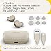 Jabra Elite 7 Pro in Ear Bluetooth Earbuds - Adjustable Active Noise Cancellation True Wireless Buds in a Compact Design MultiSensor Voice Technology for Clear Calls - Gold Beige