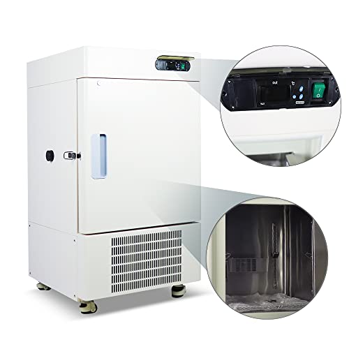 HNZXIB -86° Ultra Low Temperature Freezer Lab 58L,Lab Freezer for Laboratory Sample Storage?Ultra Low Temp Freezer,Ultra Low Temperature Freezer Lab Freezers Low Temperature Freezer Lab Refrigerators