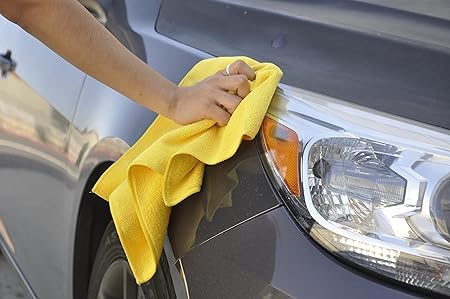 Image of CAR SAAZ Exterior Bike and Car Body Polish 380 ml with Microfiber Cloth | Premium Polish for Car & Bike Exterior Body | Cleans, Shines, Protects & Smoothens The Surface of Vehicles