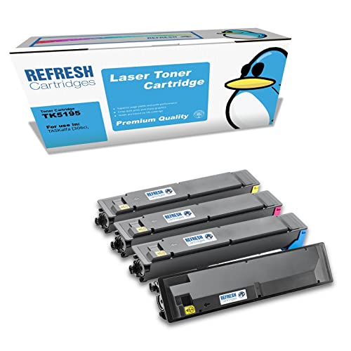 Refresh Cartridges Remanufactured Toner Cartridge Replacement for Kyocera TK5195 (Multi-Colour)