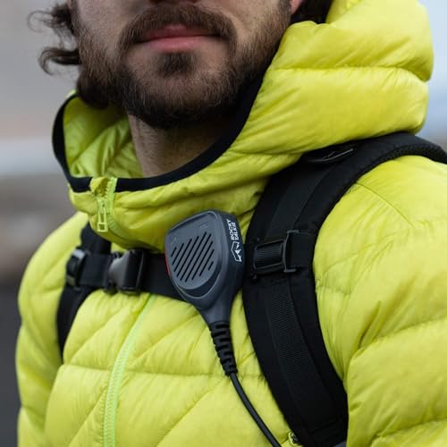Image of Rocky Talkie Rocky Talkie Mountain Radio with Waterproof Handmic - Long Range Walkie Talkie, FRS Handheld Radio, 4 Day Battery Life, Max Durability, 1 Pack