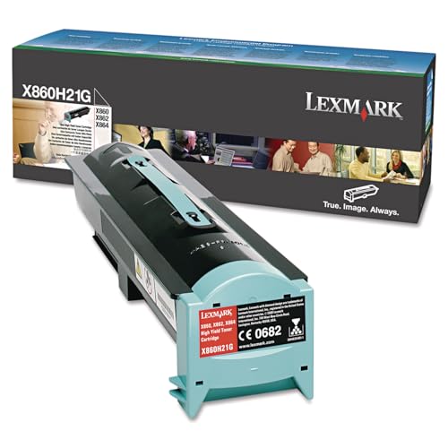 Cartouche Lexmark X860de X860H21G pour éliminer les traces et impressions pâles