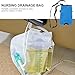 ARTIBETTER Catheter Bag Cover with Belt Urine Storage Container Bags Bile Drainage Bag for Patient Elderly Seniors Travel Home 1000ml(Random Color)