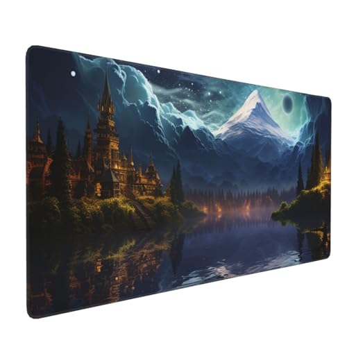 Tapis de souris de jeu pour clavier fini les glissements sous-main étanche 90cm