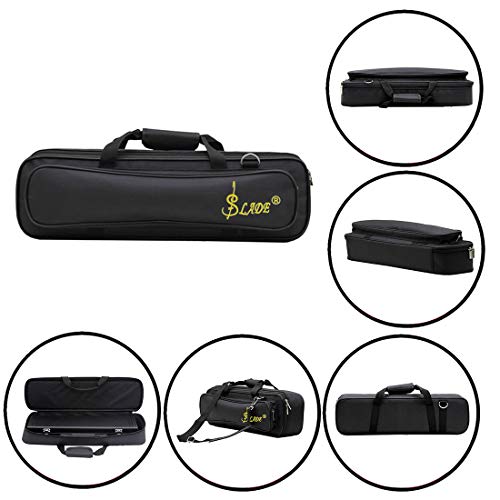 YueYueZou Flute Case Cover, Waterproof Flute bag 3 Color (Black) - Thumbnail 4