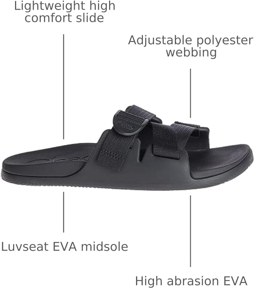Chaco Chillos Slide Sandal ブラック 28cm Amazon.com | Chaco Women's CHILLOS Slide Sandal, Black, 9