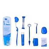 Boxed Portable Orthodontic Care Kit Orthodontic Toothbrush Kit for Braces for Orthodontic Patient Tr
