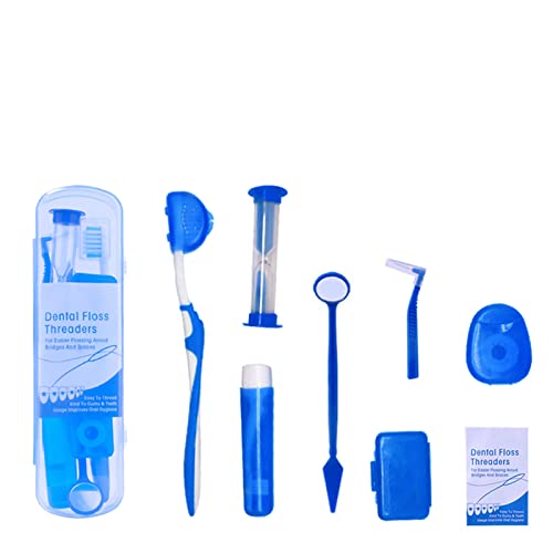 Boxed Portable Orthodontic Care Kit Orthodontic Toothbrush Kit for