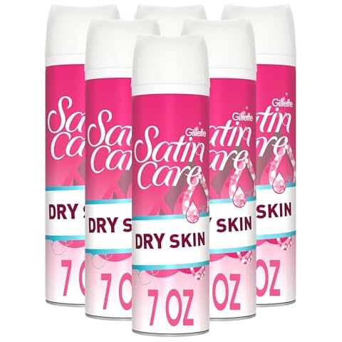 Gillette Satin Care Dry Skin Shave Gel for Women Cover