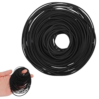 120 PCS Recorder Rubber Belts, 40-135 Mm Cassette Recorder Belts, Repair Maintenance Mix Cassette Tape Machine Rubber Belts, Record Player Belt for DVD LD VCR CD Repeater Drives - Les Beatles, Paul McCartney, John Lennon, RIngo Starr, George Harrison