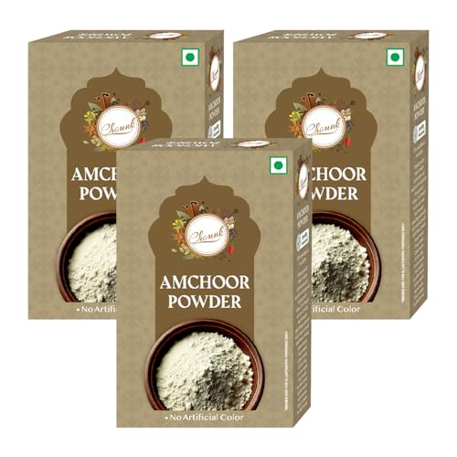 Image of Chounk Natural Amchur Powder Masala - 300gm, (100 gm x Pack of 3) | Dry Mango Powder with No Added Flavors & Preservatives