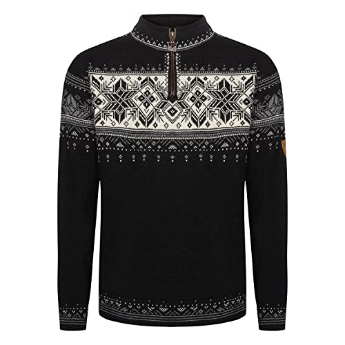 Dale of Norway Blyfjell Sweater Black/Smoke/Off-White SM (Men's 34-36
