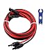 Produktbild 5M Solarkabel Verlängerung 2PCS, Solarkabel Verlängerungskabel 12AWG, PV Kabel 4MM², Photovoltaik Solarkabel, wasserdichtem IP68 für solaranlage Solarzellen Photovoltaik Montag