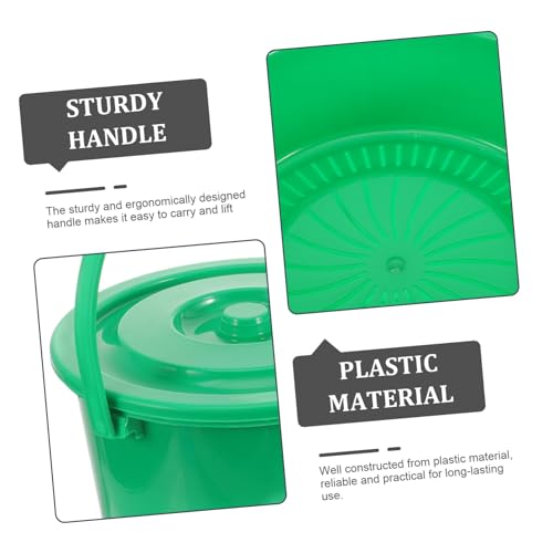 Caneca de Basura de Cocina Mobestech Plástico Verde miniatura 7