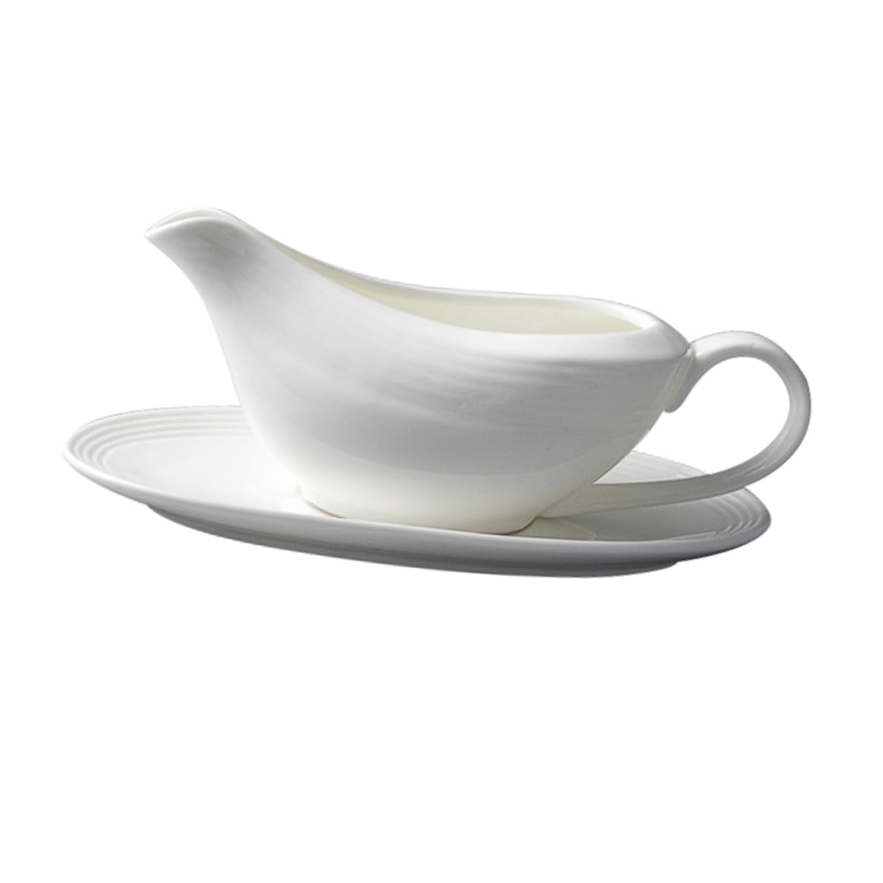 FUNOMOCYA 1Set Sauce Container with Handle Pure Gravy Dish for Sauces Dressings and Condiments for Home Restaurants and Catering Events