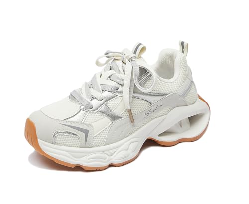 Chaussures confort marche femme : basket plateforme legere contre les pieds sensibles