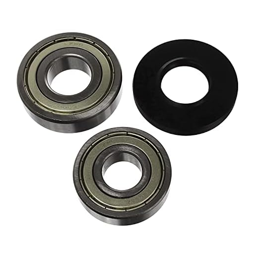 Paxanpax PLD247 - Kit de rodamientos de tambor y sello de aceite compatibles con 6305ZZ y 6306ZZ Bosch WAA, WAE, WFD; Siemens WXLP145AGB/10 Series