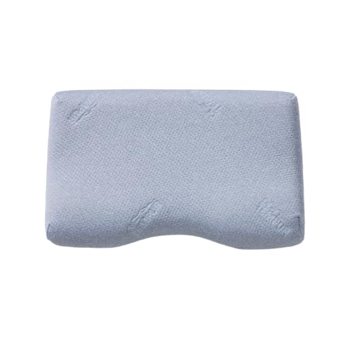 TEMPUR Noxara Schlafkissen, festes Liegegefühl, M (54 x 32 x 11/6 cm), Blau