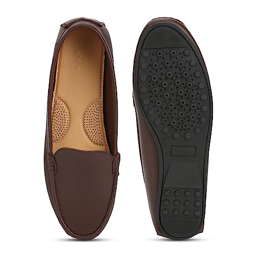 Image of YOHO Bliss Comfortable Slip On Formal Loafer for Women | Stylish Fashion Moccasins Range | Cushioned Footbed Finish | Flexible | Style & All-Purpose | Formal Office Wear Shoe