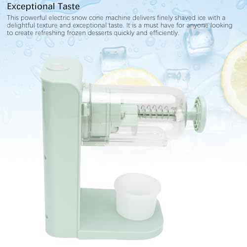 Machine à cônes de neige électrique rechargeable pour usage commercial domestique - 5