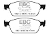 EBC Brakes Redstuff 3000 Series Sport Brake Pad Set DP32145C to Fit FORD