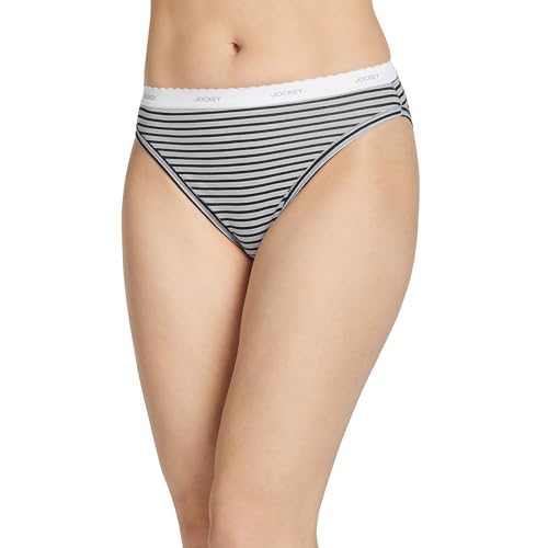 Image of Jockey Women's Underwear 100% Cotton Classic French Cut - 3 Pack