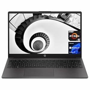 HP 255 G10 Business Laptop, 15.6″ FHD Display, AMD Ryzen 5 7530U, 32GB RAM, 1TB PCIe SSD, Numeric Keypad, Webcam, HDMI, Wi-Fi 6, Windows 11 Pro, Grey