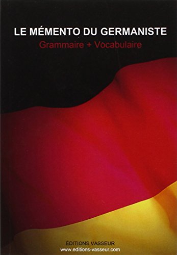 Télécharger Le memento du germaniste Livre eBook France
