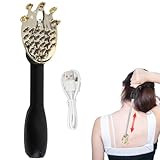 Jwthee Electric Back Scratcher extendable, 17.8 Inch Telescoping Back Scratchers Portable Backscratcher for Women and Men, with Long Handle Body Scratch Massage Tool for Home Travel