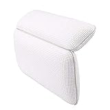 ★ ALMOHADA DE BAÑO LUJOSA Y CÓMODA: Esta almohada está hecha de espuma gruesa de alta calidad, muy cómoda, súper suave, muy ligera y flexible. Apoye la cabeza, el cuello y los hombros sin tocar la bañera fría.