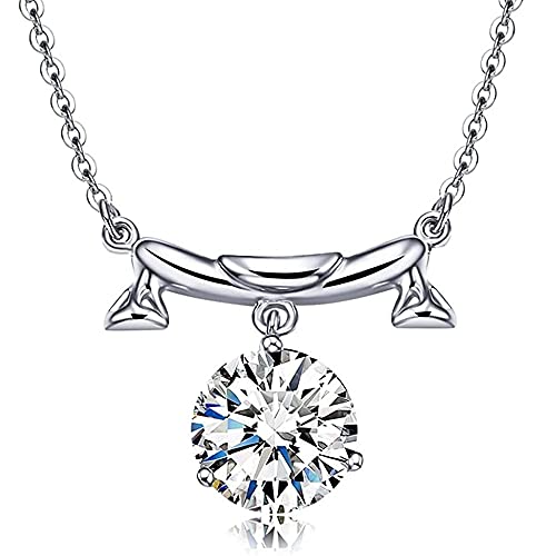 [Ai's collection] てんびん座 星座ペンダント ネックレス キュービックジルコニア 天秤座 シルバーのサムネイル