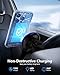 Samsung Galaxy S25 Edge Wireless Car Charger, 15W Magnetic Car Mount Charger for Samsung Galaxy S25 S24 Ultra, for Apple Magsafe 360° Adjustable Air Vent Mount Charge for iPhone 17 16 15 Pro Max Air
