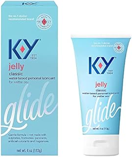 K-Y Jelly Personal Lubricant, 4 oz.