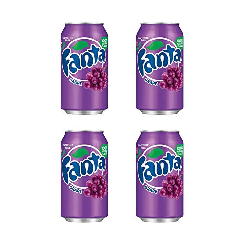 Fanta Grape 355 ml, 4 latas