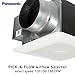 Panasonic WhisperGreen Select Ceiling Mount Exhaust Fan, Customizable, 110-130-150 CFM, FV-1115VK2