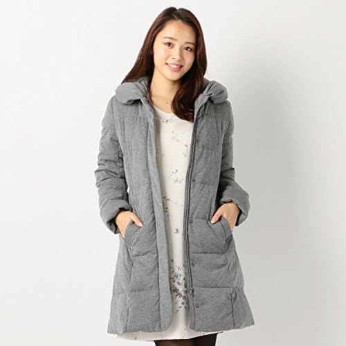 Amazon ミッシュ マッシュ Misch Masch カットショールカラーダウン チェコールグレー M コート ジャケット 通販