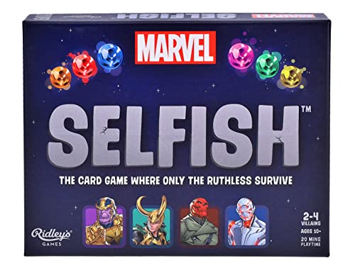 Ridley's Selfish Marvel Edition Animez Vos Soirées Jeux de Société en Famille